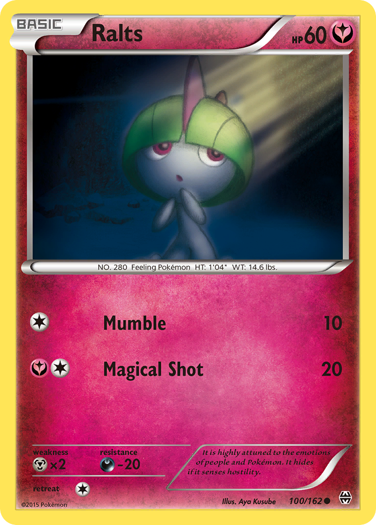 Ralts (100/162) [XY: BREAKthrough] | Game Haven TX