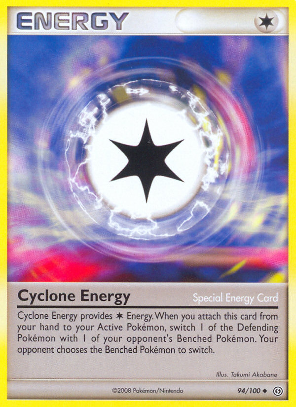 Cyclone Energy (94/100) [Diamond & Pearl: Stormfront] | Game Haven TX