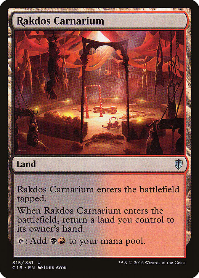 Rakdos Carnarium [Commander 2016] | Game Haven TX