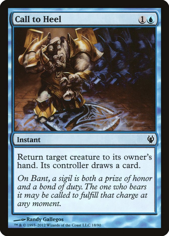 Call to Heel [Duel Decks: Izzet vs. Golgari] | Game Haven TX