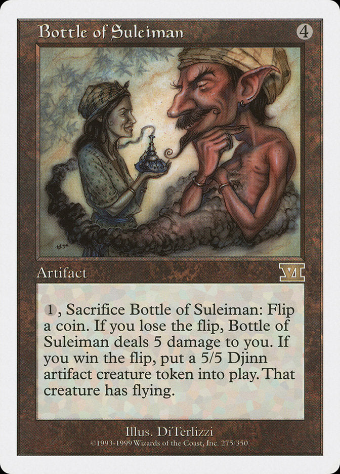 Bottle of Suleiman [Classic Sixth Edition] | Game Haven TX