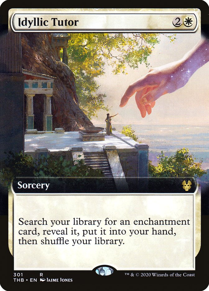 Idyllic Tutor (Extended Art) [Theros Beyond Death] | Game Haven TX