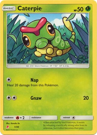 Caterpie (1/30) [Sun & Moon: Trainer Kit - Lycanroc] | Game Haven TX