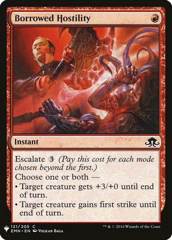 Borrowed Hostility [Mystery Booster] | Game Haven TX