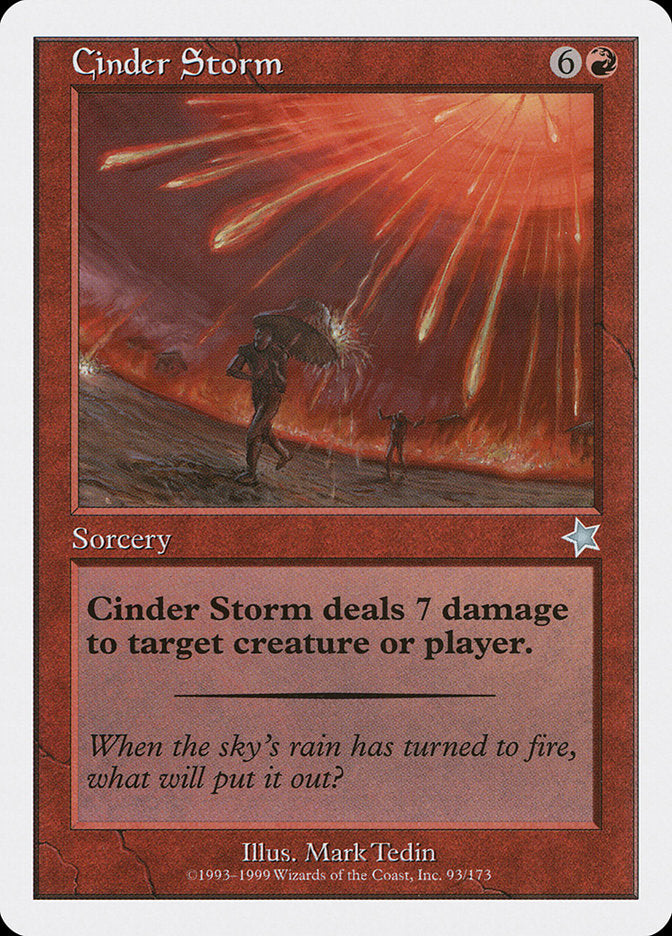 Cinder Storm [Starter 1999] | Game Haven TX