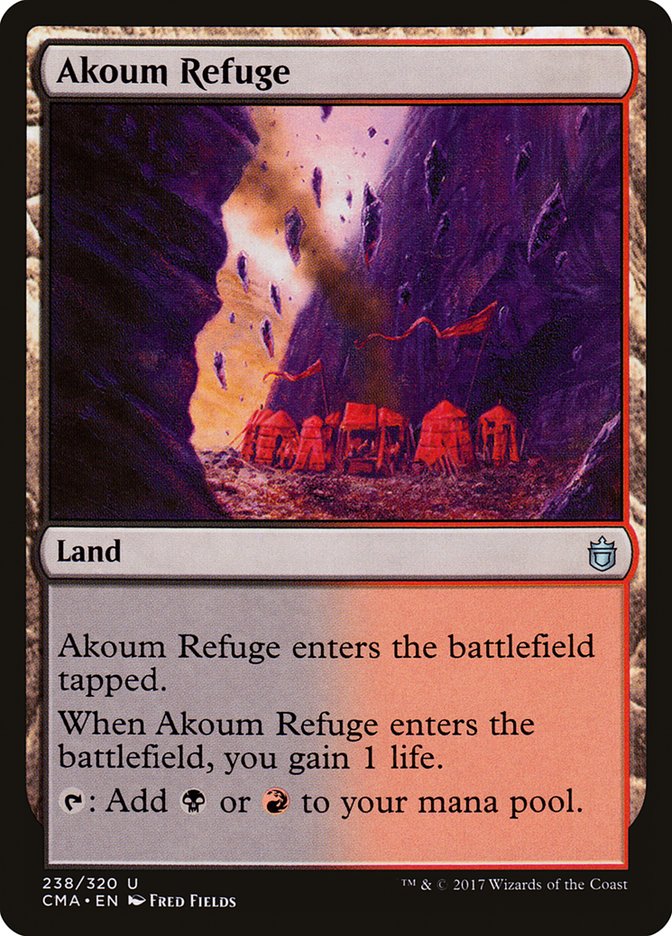 Akoum Refuge [Commander Anthology] | Game Haven TX