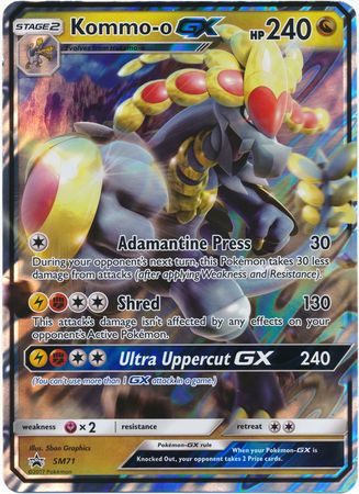 Kommo-o GX (SM71) (Jumbo Card) [Sun & Moon: Black Star Promos] | Game Haven TX