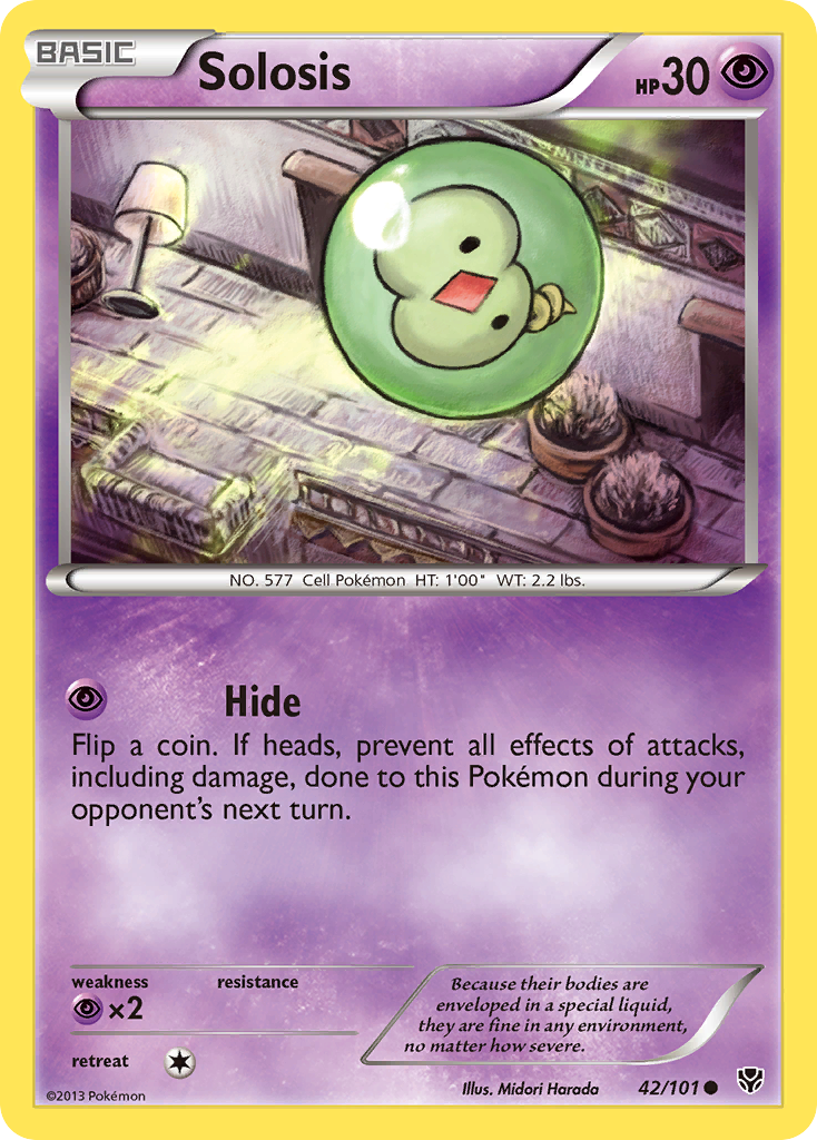Solosis (42/101) [Black & White: Plasma Blast] | Game Haven TX