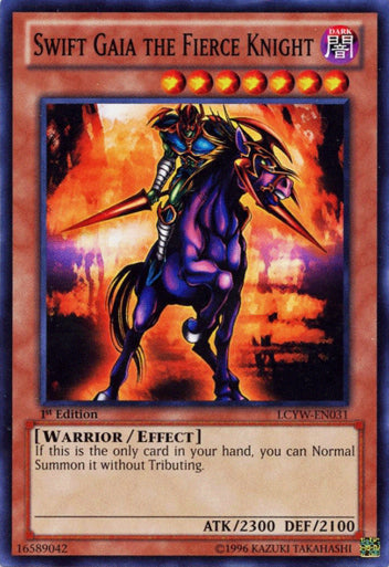 Swift Gaia the Fierce Knight [LCYW-EN031] Common | Game Haven TX