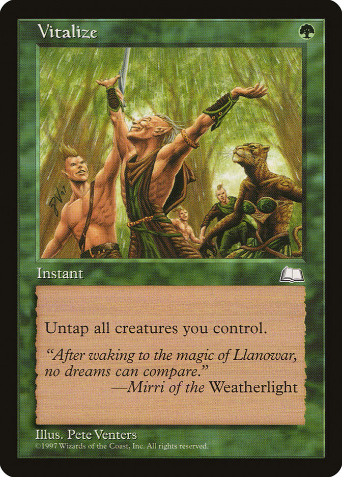 Vitalize [Weatherlight] | Game Haven TX