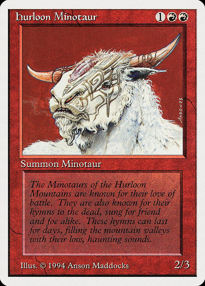 Hurloon Minotaur [Summer Magic / Edgar] | Game Haven TX