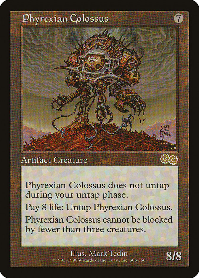 Phyrexian Colossus [Urza's Saga] | Game Haven TX