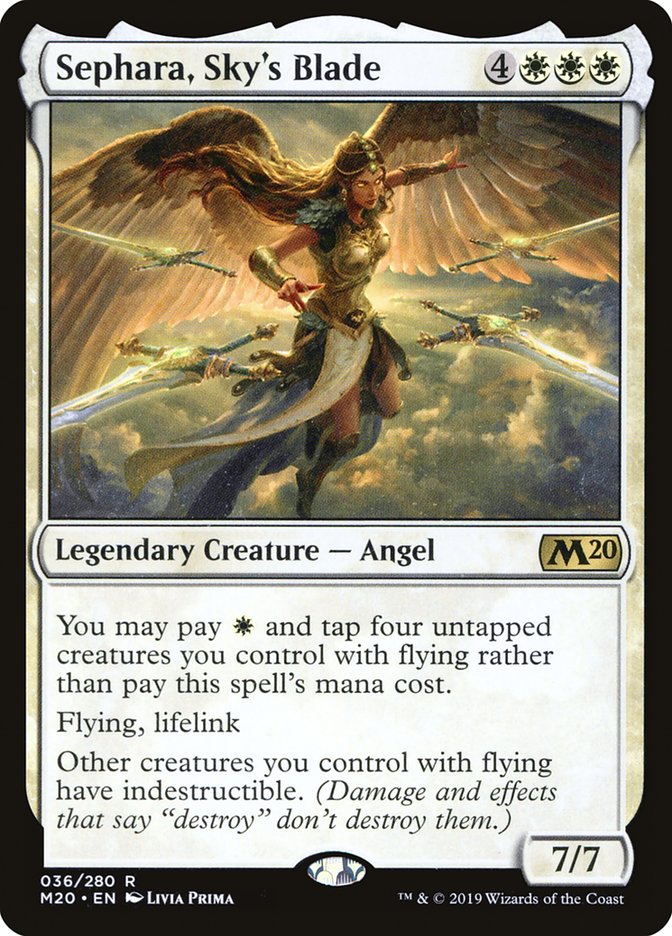 Sephara, Sky's Blade [Core Set 2020] | Game Haven TX