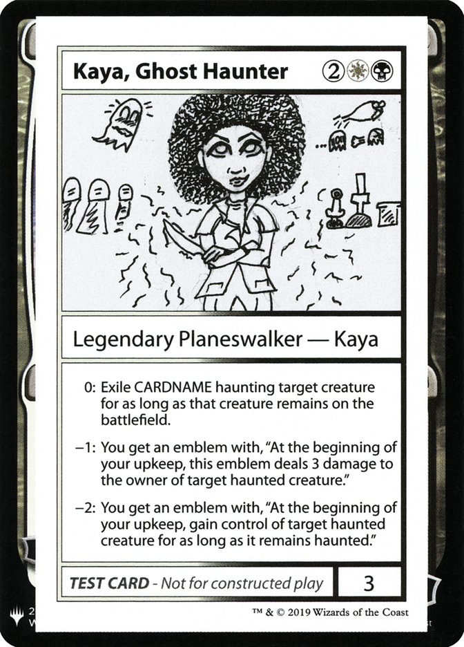 Kaya, Ghost Haunter [Mystery Booster Playtest Cards] | Game Haven TX