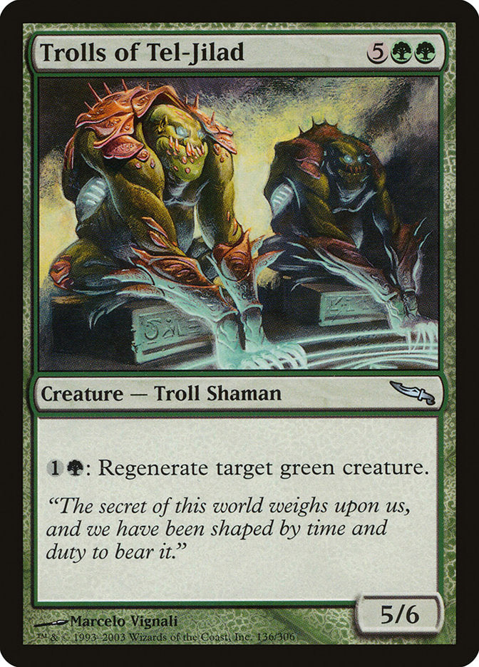 Trolls of Tel-Jilad [Mirrodin] | Game Haven TX