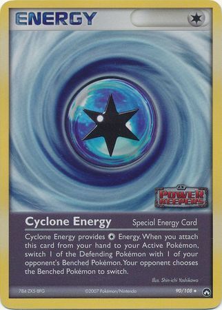 Cyclone Energy (90/108) (Stamped) [EX: Power Keepers] | Game Haven TX