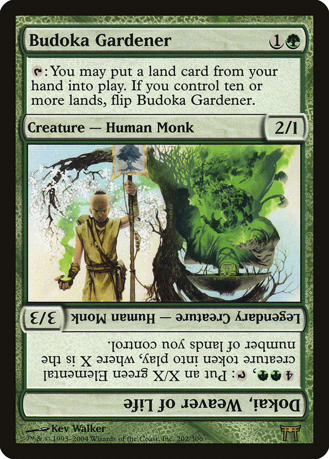 Budoka Gardener // Dokai, Weaver of Life [Champions of Kamigawa] | Game Haven TX