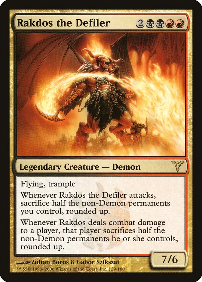 Rakdos the Defiler [Dissension] | Game Haven TX