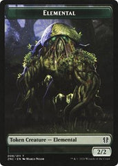 Elemental (008) // Elemental (010) Double-sided Token [Commander: Zendikar Rising Tokens] | Game Haven TX