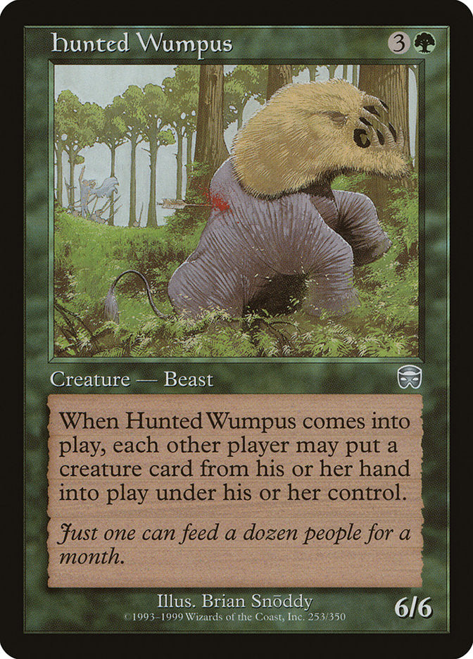 Hunted Wumpus [Mercadian Masques] | Game Haven TX