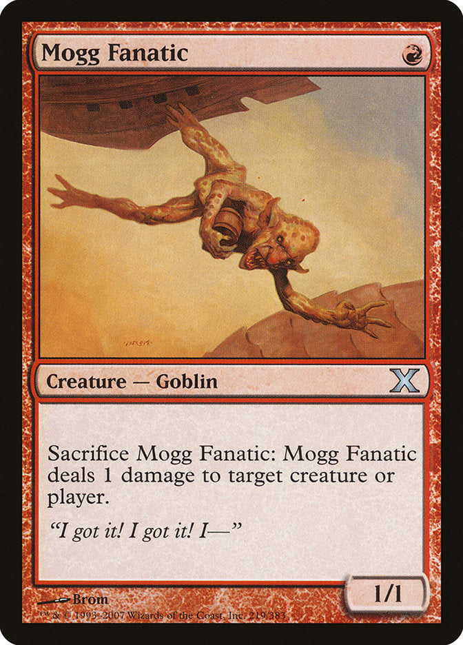 Mogg Fanatic [Tenth Edition] | Game Haven TX