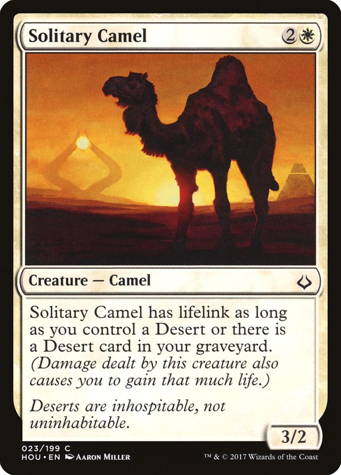 Solitary Camel [Hour of Devastation] | Game Haven TX