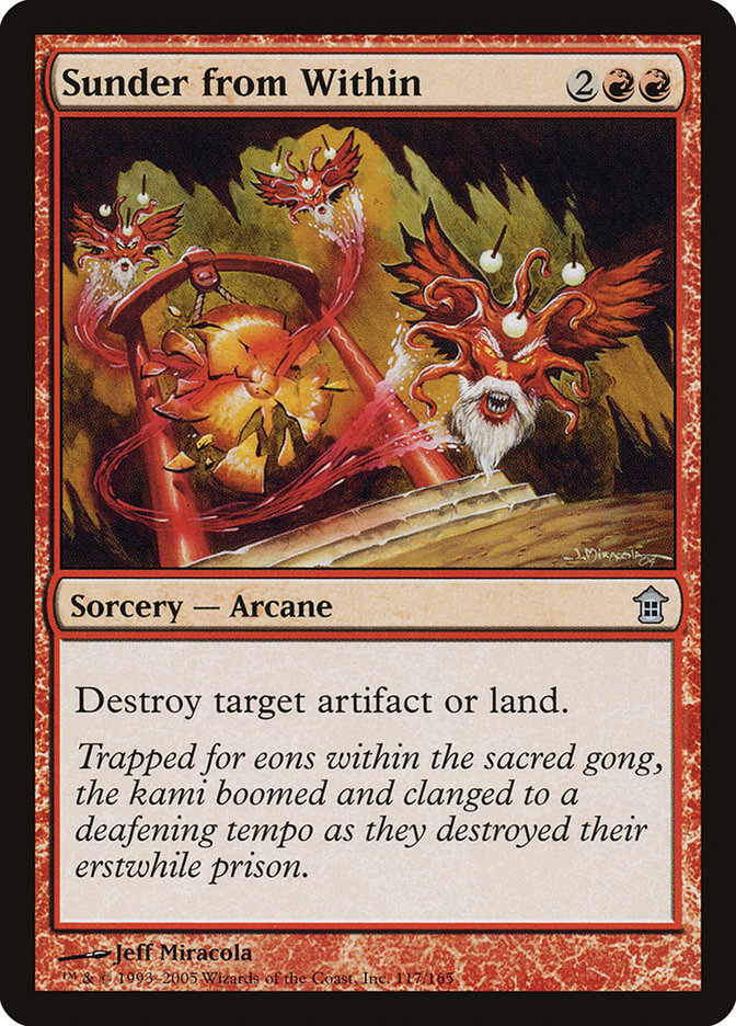 Sunder from Within [Saviors of Kamigawa] | Game Haven TX