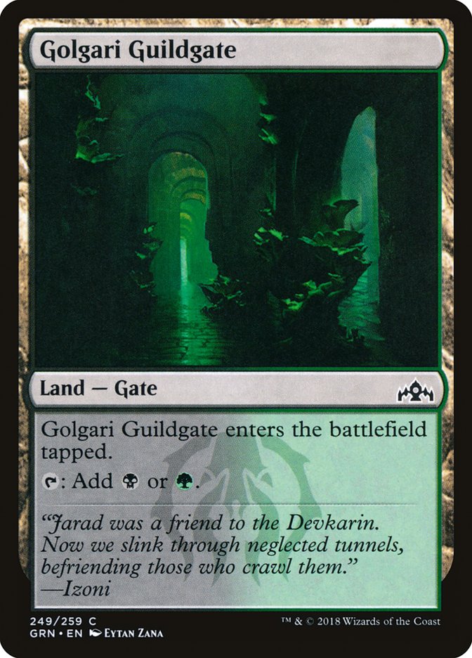 Golgari Guildgate (249/259) [Guilds of Ravnica] | Game Haven TX