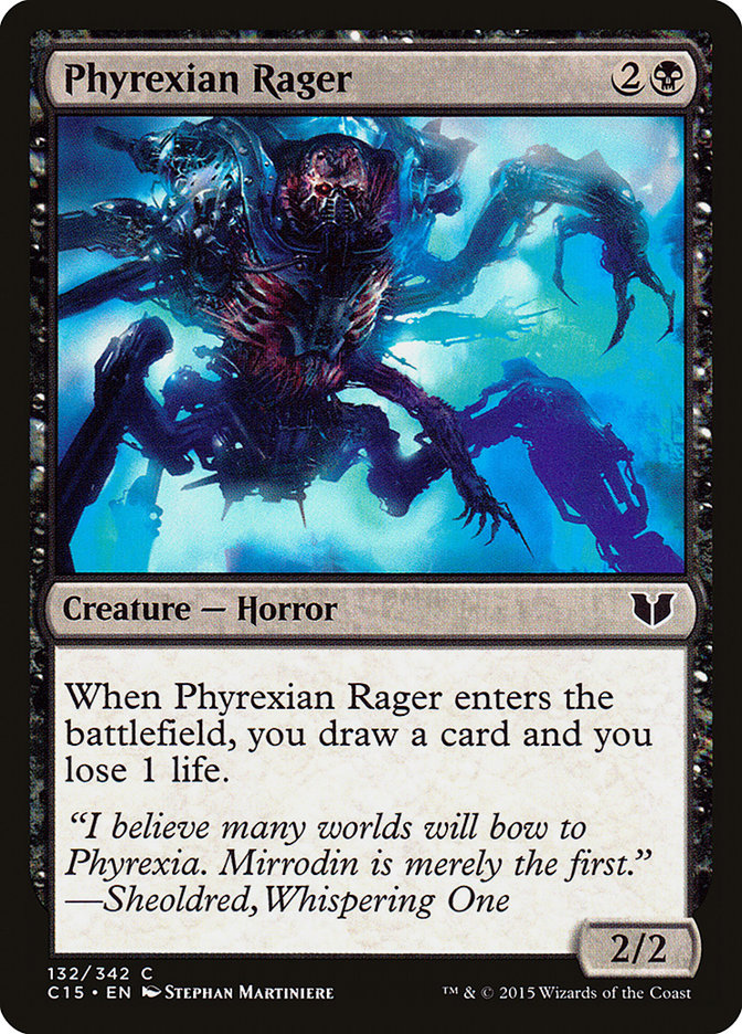 Phyrexian Rager [Commander 2015] | Game Haven TX