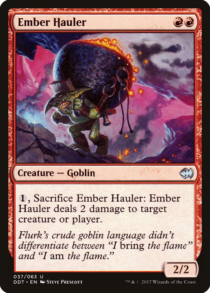 Ember Hauler [Duel Decks: Merfolk vs. Goblins] | Game Haven TX