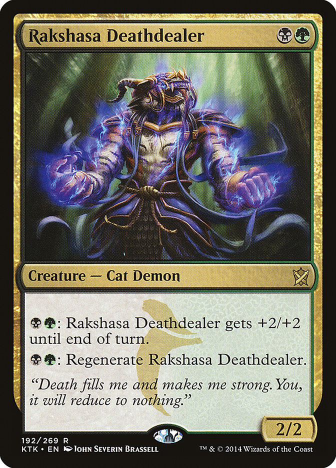 Rakshasa Deathdealer [Khans of Tarkir] | Game Haven TX