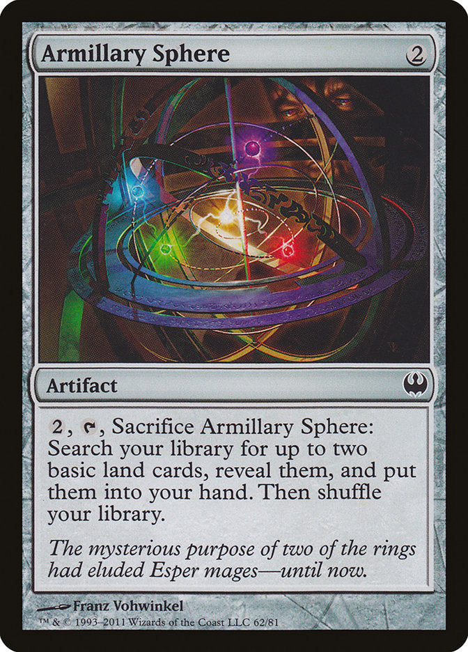 Armillary Sphere [Duel Decks: Knights vs. Dragons] | Game Haven TX