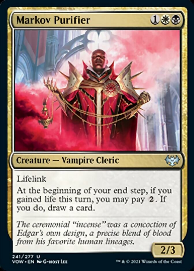 Markov Purifier [Innistrad: Crimson Vow] | Game Haven TX