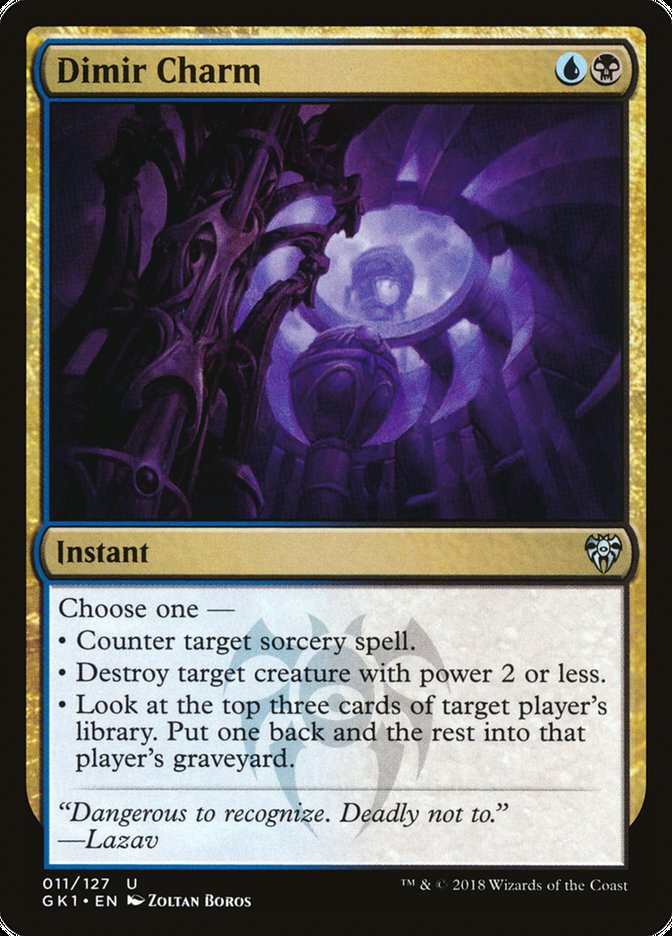 Dimir Charm [GRN Guild Kit] | Game Haven TX