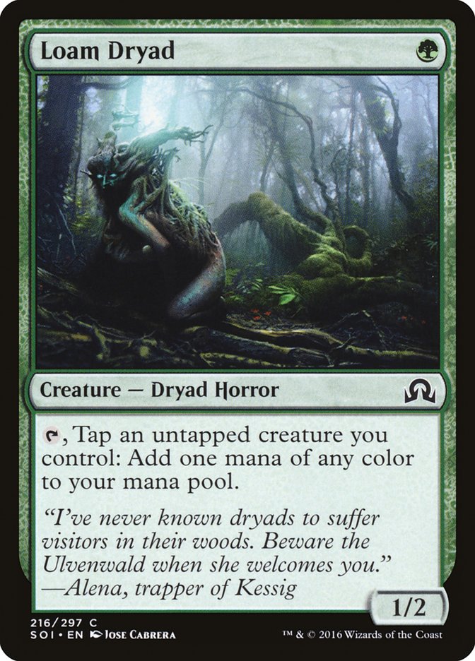 Loam Dryad [Shadows over Innistrad] | Game Haven TX