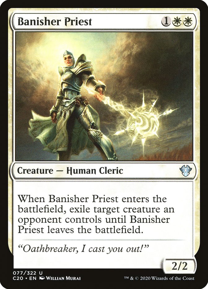 Banisher Priest [Commander 2020] | Game Haven TX