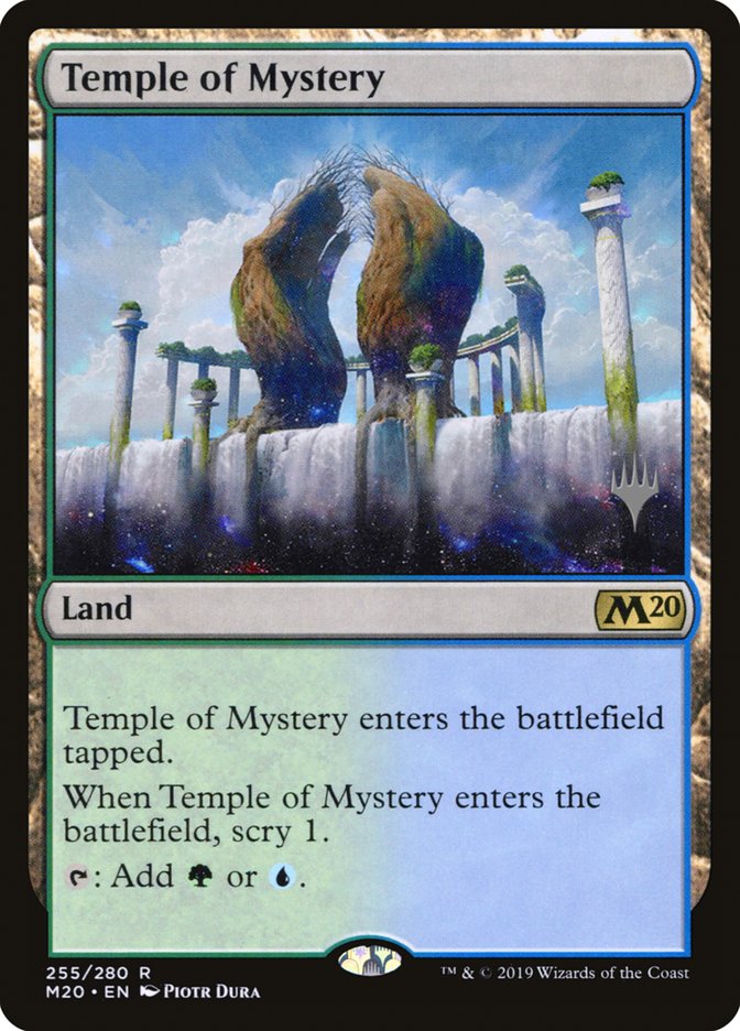 Temple of Mystery [Core Set 2020 Promos] | Game Haven TX