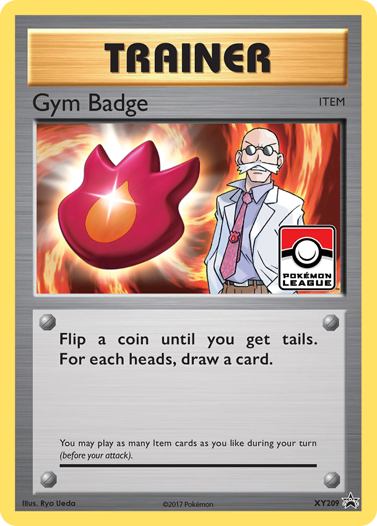 Gym Badge (XY209) (Blaine) [XY: Black Star Promos] | Game Haven TX