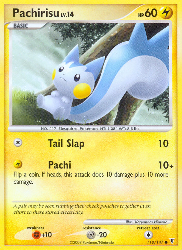 Pachirisu (118/147) [Platinum: Supreme Victors] | Game Haven TX