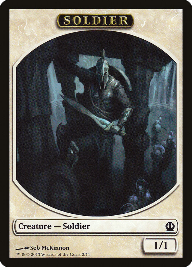 Soldier (2/11) [Theros Tokens] | Game Haven TX