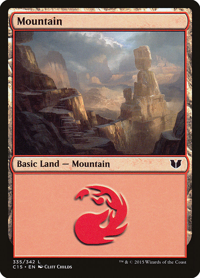 Mountain [Commander 2015] | Game Haven TX