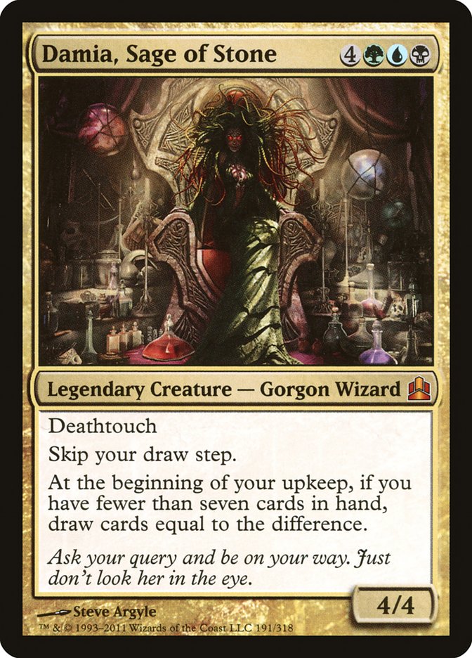 Damia, Sage of Stone [Commander 2011] | Game Haven TX