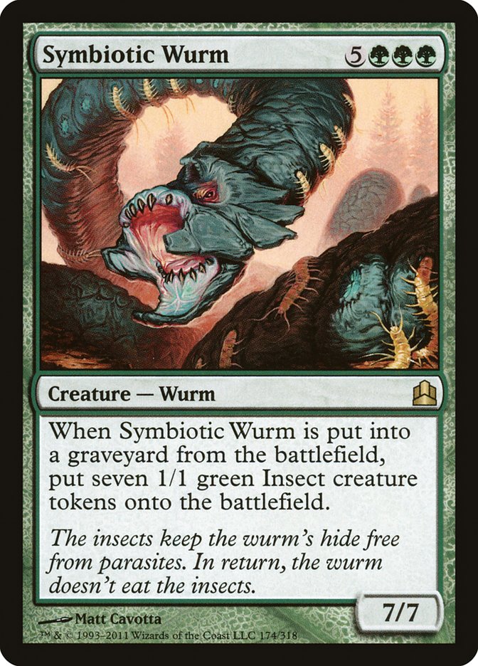 Symbiotic Wurm [Commander 2011] | Game Haven TX