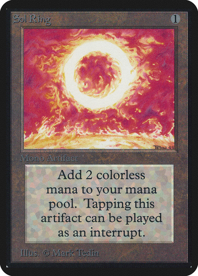 Sol Ring [Limited Edition Alpha] | Game Haven TX