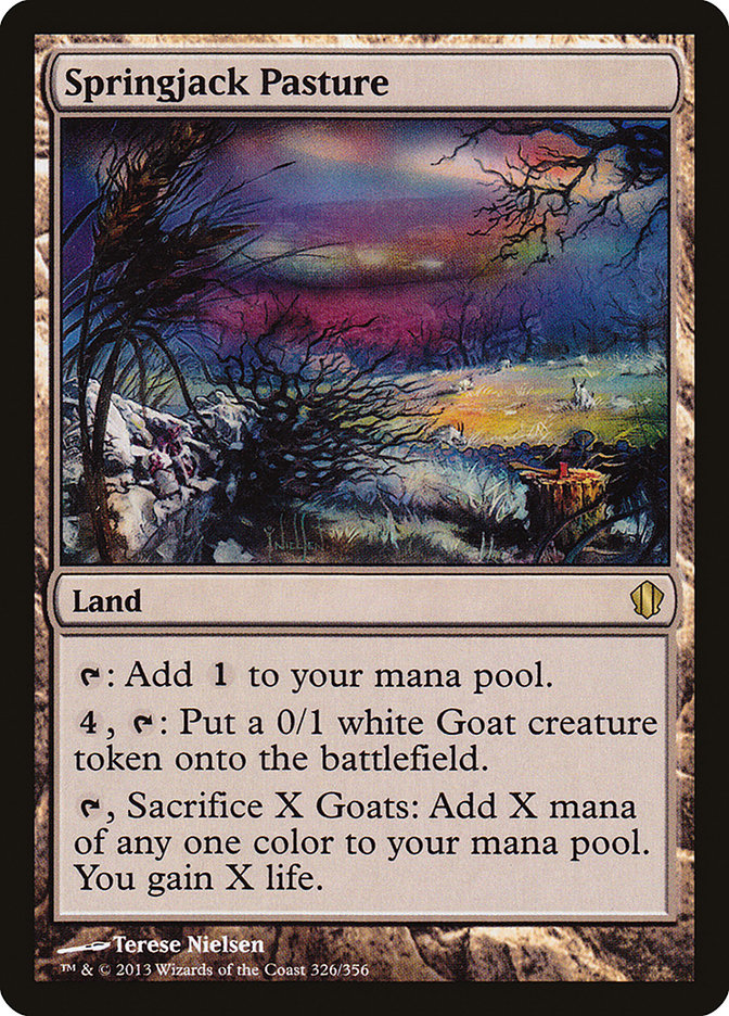 Springjack Pasture [Commander 2013] | Game Haven TX