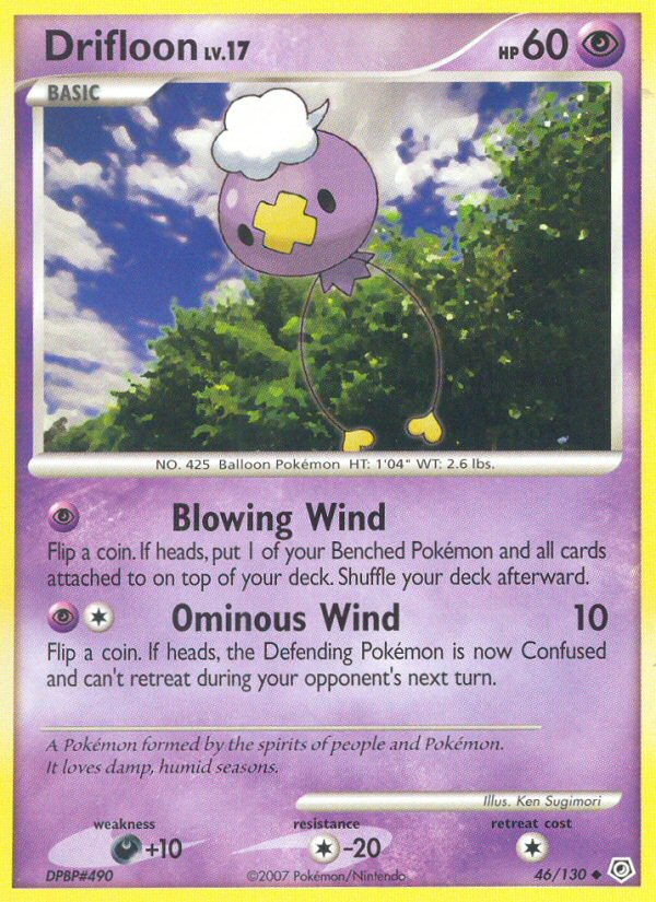Drifloon (46/130) [Diamond & Pearl: Base Set] | Game Haven TX