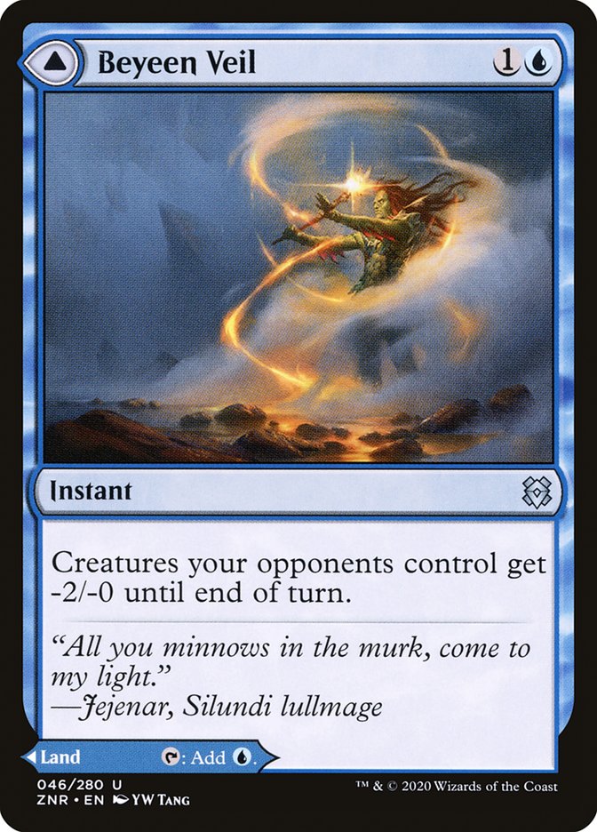 Beyeen Veil // Beyeen Coast [Zendikar Rising] | Game Haven TX
