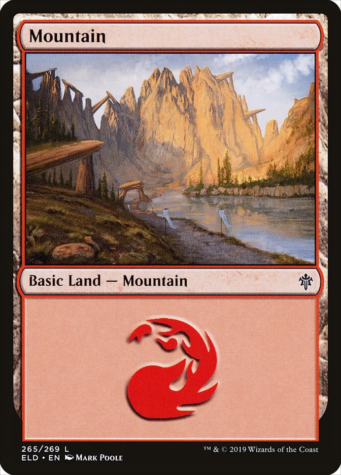 Mountain (265) [Throne of Eldraine] | Game Haven TX