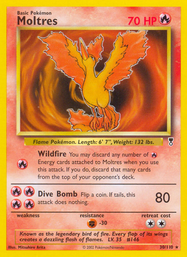 Moltres (30/110) [Legendary Collection] | Game Haven TX