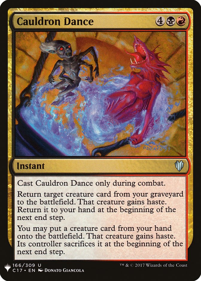 Cauldron Dance [Mystery Booster] | Game Haven TX